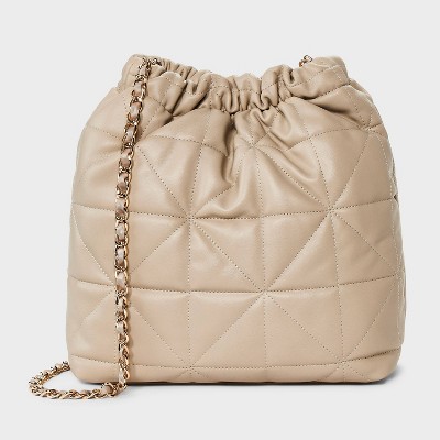 Rouched Chain Crossbody Bag - A New Day™