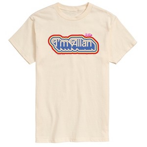 Men's - Barbie - I'm Allen Short Sleeve Graphic T-Shirt - 1 of 4