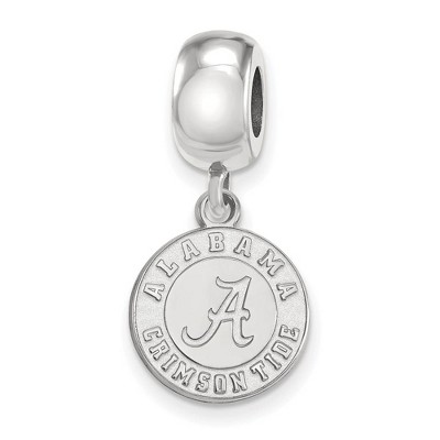 Black Bow Jewelry Sterling Silver Alabama Crimson Tide NCAA Bead Charm