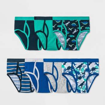 New Gap Boys 2 3 year Underwear Briefs 7 Pack Pairs Sharks Tie Dye Stripes  Blue