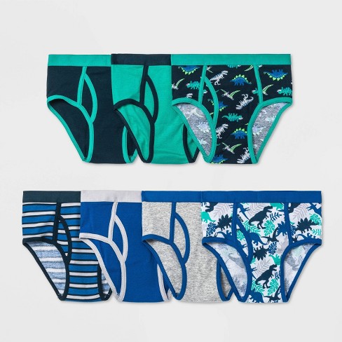 Boys' 7pk Dinosaur Briefs - Cat & Jack™ XS