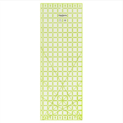 Omnigrid 5 X 24 Rectangle Quilting Ruler With Removable Lip : Target