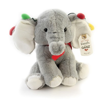 Christmas 9.0" Holiday Lights Elephant Holiday  -  Decorative Figurines