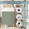 Kumasinova 21.6" Freestanding/Floating Bathroom Storage Cabinet,Bathroom Vanity with Ceramic Sink,Right/Left-Side Bathroom Cabinet for Small Bathroom - 4 of 4