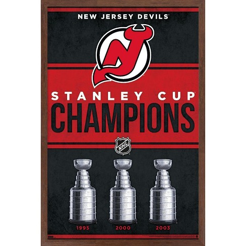 Trends International Nhl Tampa Bay Lightning - Champions 23 Framed Wall  Poster Prints White Framed Version 22.375 X 34 : Target