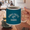 Hawaii Pacific University Shark Logo Ceramic Coffee Mug Novelty Gift Mugs for Coffee Tea and Hot Drinks 11oz White - 4 of 4