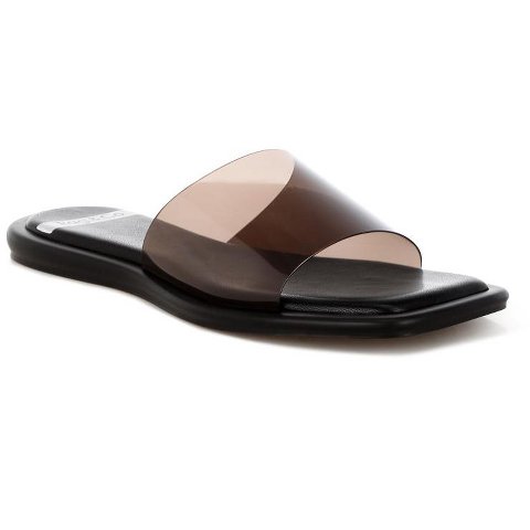 Обувь Rag & Co Womens Aponi Tinted Strap Slip Ons 7