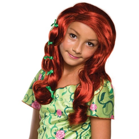 Dc Comics Dc Super Hero Girls Poison Ivy Child Wig Standard Target