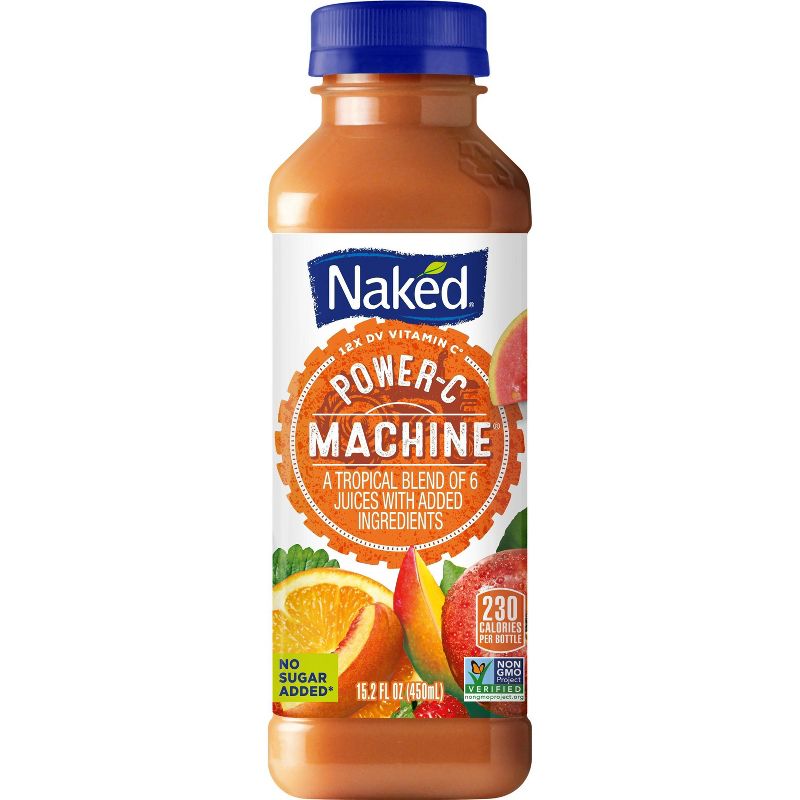 Naked Power-C Machine Juice Smoothie - 15.2 fl oz, 1 of 6