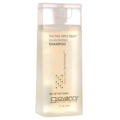 Giovanni Tea Tree Triple Treat Invigorating Shampoo 2 fl oz Liq.