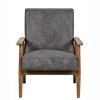 NicBex Mid-Century Modern Accent Chair Upholstered Living Room Chair Armchair Comfy Chair Lounge Chair for Bedroom - 2 of 4