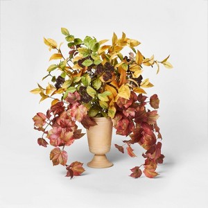 XL Fall Leaf Statement Arrangement - Threshold™ designed with Studio McGee - 1 of 4