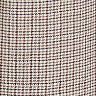 dark caramel houndstooth