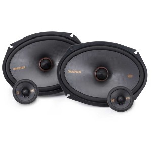 Kicker 51KSS269 KS-Series 6x9" and 2.75" 2-way Component System, 4-Ohm, Pair - 1 of 4