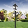Livex Lighting Cambridge 3 - Light Post Light in  Black - 4 of 4