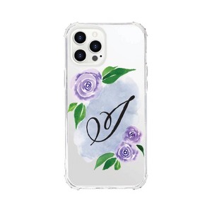 OTM Essentials Apple iPhone 15 Pro Max Monogram Clear Tough Edge Floral Script Case - 1 of 4