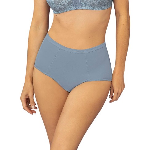 Leonisa Comfy high-waisted smoothing brief panty - Blue M