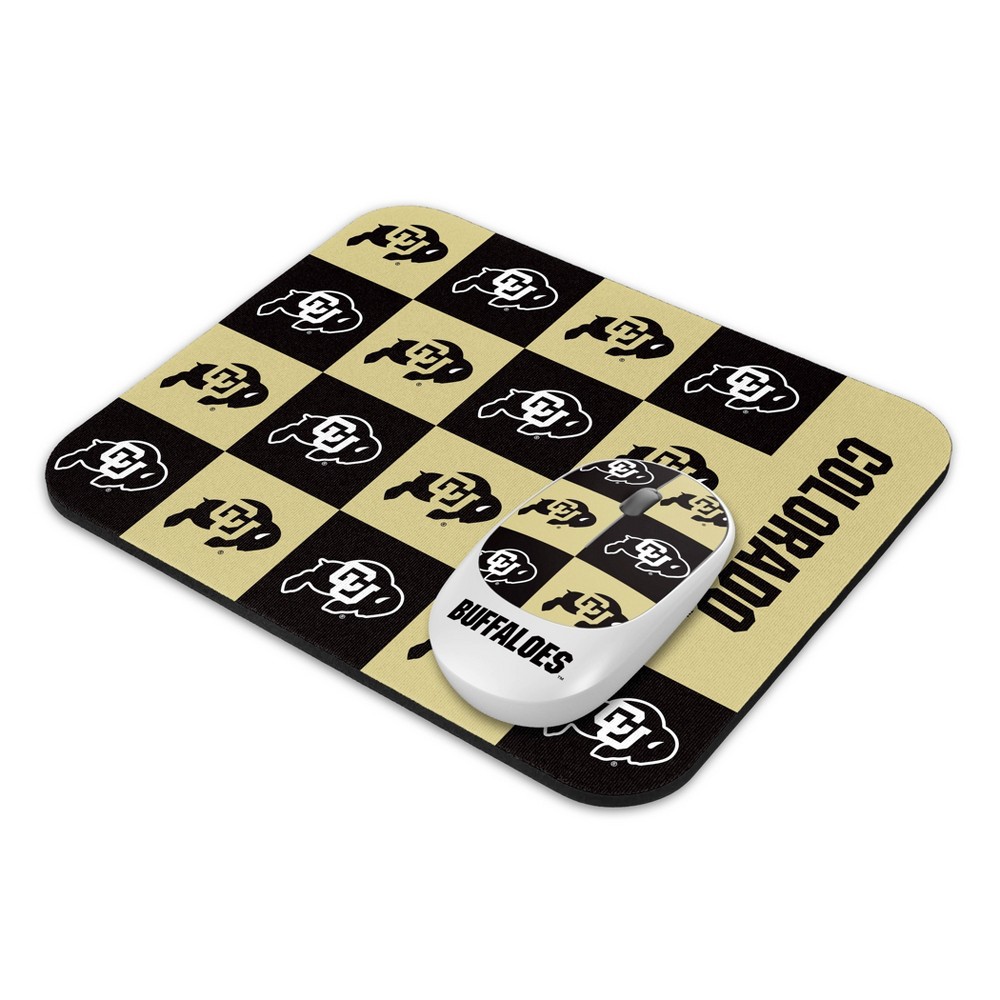NCAA Colorado Buffaloes Mouse and Mousepad Set