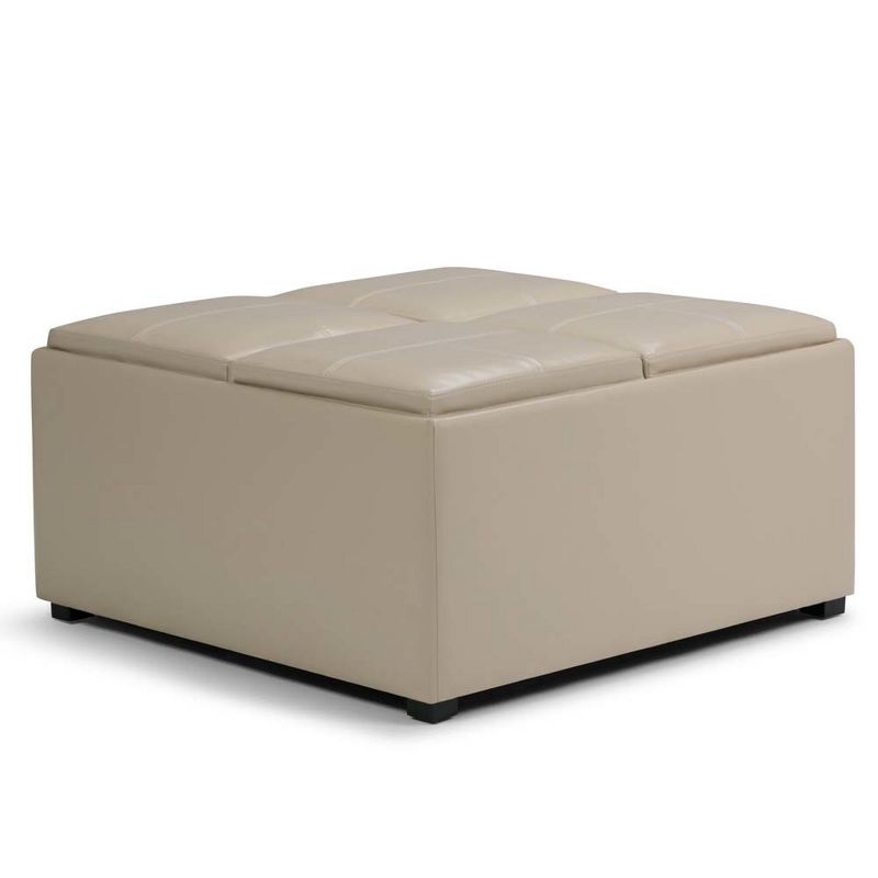 Franklin Square Coffee Table Storage Ottoman and benches - WyndenHall, 1 of 11