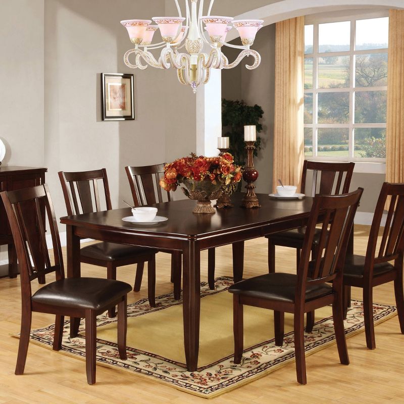 Glaivewood&#160;Sturdy Wooden Extendable Dining Table Espresso - HOMES: Inside + Out, 3 of 5