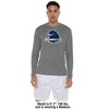 Men's Monmouth University Adult Sport Long Sleeve Shirt Primary Logo - 3 of 4