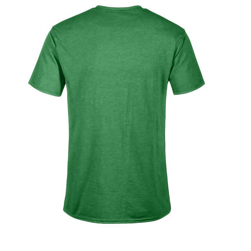 Men's Marvel Spider-Man St. Patrick's Day Who Needs Luck When Your a Superhero T-Shirt, 3 of 6