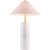 Zuo Ciara Table Lamp Beige & White - 2 of 4