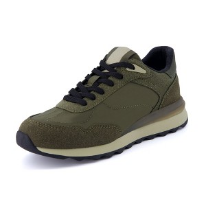 CUSHIONAIRE Women's Kicks lace up Nylon Sneaker +Comfort Foam, Wide Widths Available - 1 of 4
