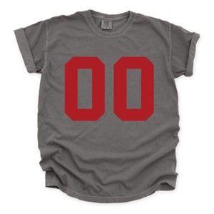 Football Jersey 00 - Womens Garment Dyed Tee - 1 of 3