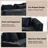YOOCOZZ  115.7" Chenille Modular Sofa with 5 Cushions - 2 of 4