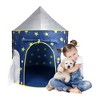 Kids Tent Rocket Spaceship, Kids Play Tent, Unicorn Tent for Boys & Girls - 2 of 4