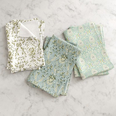 Patina Vie Charming Floral Cotton Kitchen Towels