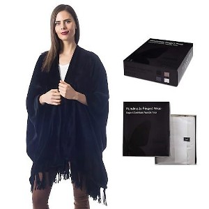 Travel Wrap for Women, Fleece Travel Scarf for Women Airplane, Lightweight and Warm Travel Shawl with Fringes, Makes a Great Gift for Mom - 1 of 1