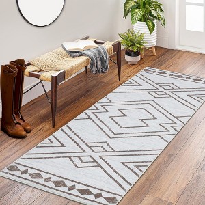 Area Rug for Living Room Moroccan Non Slip Rugs for Bedroom Soft Stain-Resistant Non Shedding Rug - 1 of 4