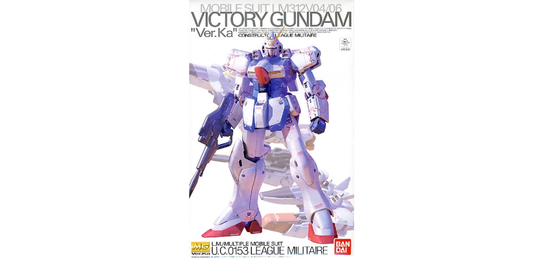 Bandai Hobby Victory Gundam Ver Ka MG 1/100 Scale Model Kit