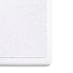 Snuz 3pc. Bedding Set - Crib White - 1 of 4