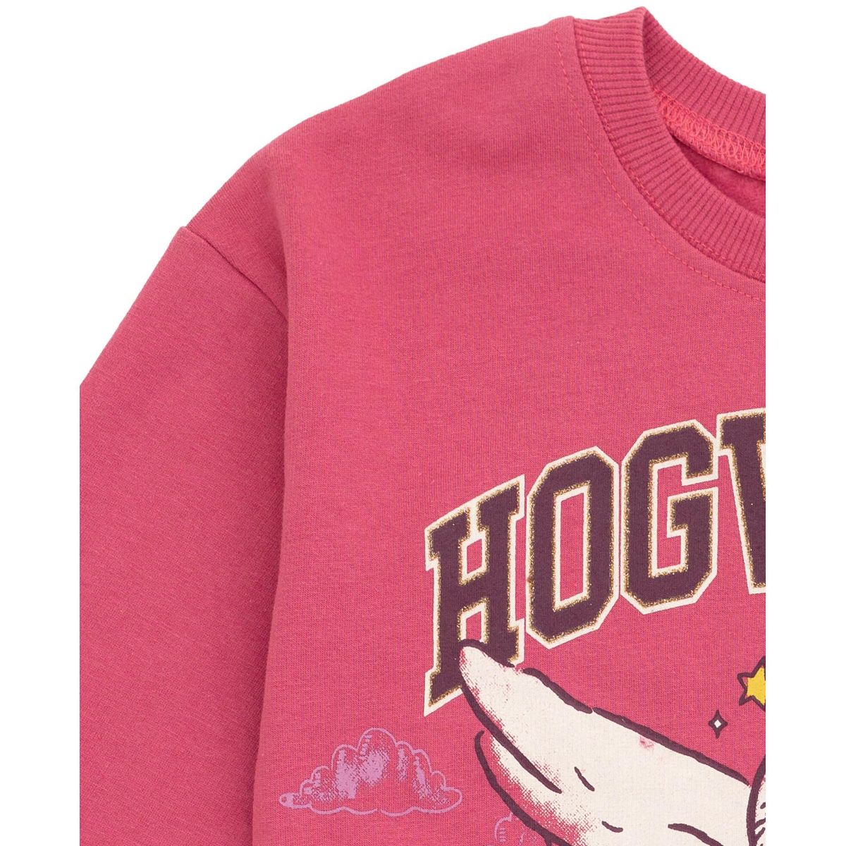 Harry Potter Hedwig Owl Girls Fleece Sweatshirt and Pleated Skirt Little Kid to Big Kid - thumbnail 6