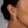Lucy Quartermaine - Angel Wing Studs in Gold Vermeil - 2 of 4