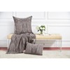EY Essentials 26" x 26" Nerina Fig Decorative Bedding Premium Cotton Square Euro Sham - 2 of 3