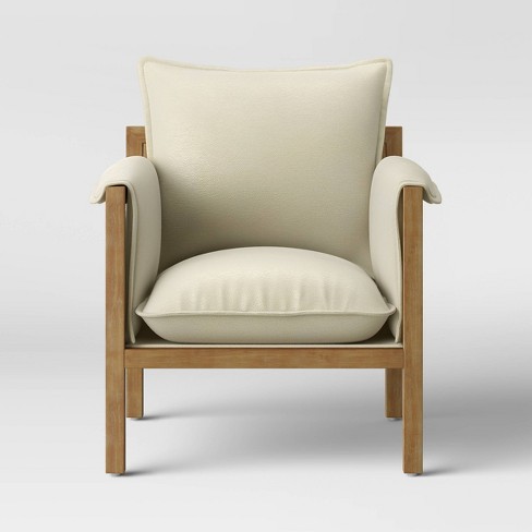 Archdale Wood And Upholstered Accent, Target Upholstered Chairs