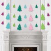 Big Dot of Happiness Merry and Bright Trees - Colorful Whimsical Christmas Party DIY Decorations - Clothespin Garland Banner - 44 Pc - 3 of 4
