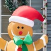 Cesicia 6Ft Christmas Inflatable Gingerbread Man, Outdoor Blow-Up Yard Decoration - 4 of 4