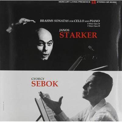 Janos Starker - Brahms: Sonatas For Cello And Piano Nos. 1 & 2 (Vinyl)