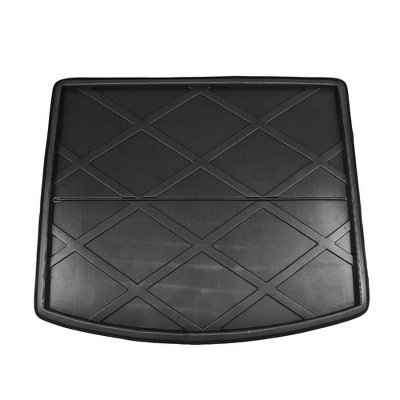 X AUTOHAUX Car Rear Trunk Floor Mat Cargo Boot Liner Carpet Tray for Mazda 3 Axela Hatchback 14-18