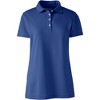 Lands' End Women's Short Sleeve Polyester Polo Shirt - 2 of 2
