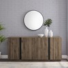70" Media Console TV Stand with 3 Drawers, Adjustable Storage & Cable Management for 80" TVs for Living Room and Bedroom - 4 of 4