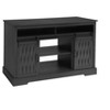 Chery Life 58'' Fireplace TV Stand for TVs up to 65", Entertainment Center with 23" Electric Fireplace & Sliding Door for Living Room, Dark Gray - 4 of 4