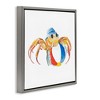 Stupell Industries Beach Ball Crab, 18" x 18" - 3 of 4
