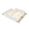 Full-Size Bed with Twin Trundle and Two Drawers in Espresso Finish - 3 of 4