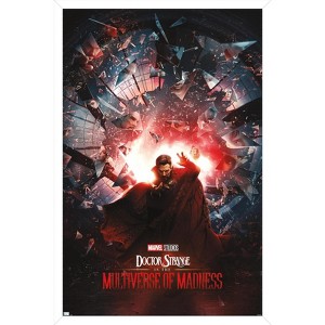 Trends International Marvel Doctor Strange in the Multiverse of Madness - Official One Sheet Framed Wall Poster Prints - 1 of 4